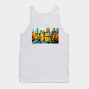 Plaza Central Park Hotel in New York Tank Top